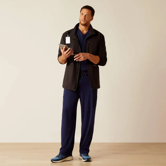 Conrad Utility Scrub Jacket Black Men Ariat Scrubs Conrad Utility Scrub Jacket Black Men Ariat Scrubs