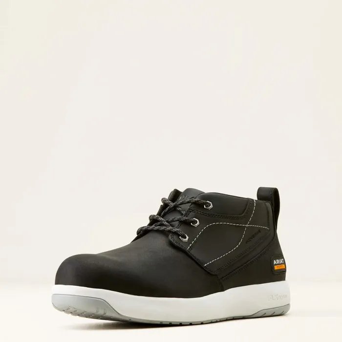 Conveyer Composite Toe Work Shoe Black Men Ariat Work Boots