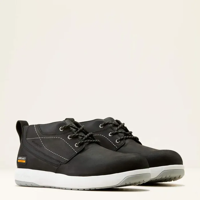 Conveyer Composite Toe Work Shoe Black Men Ariat Work Boots