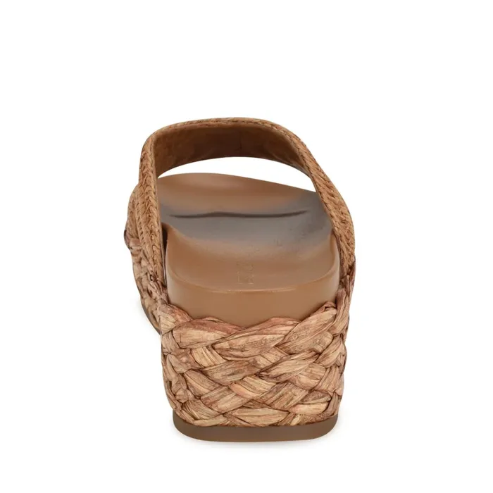 Corel Flatform Sandals Brown Women Nine West Casual Corel Flatform Sandals Brown Women Nine West Casual