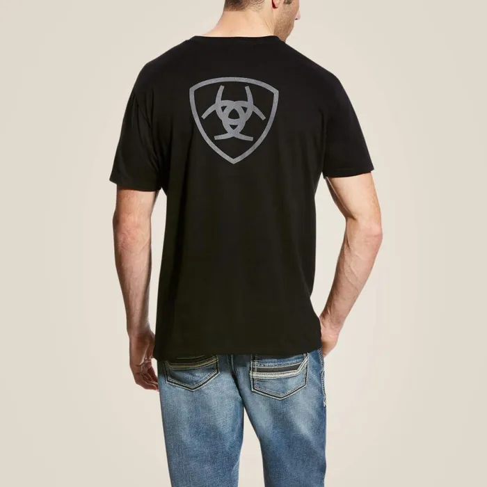 Corps Tee Black Men Ariat TShirts and Polos