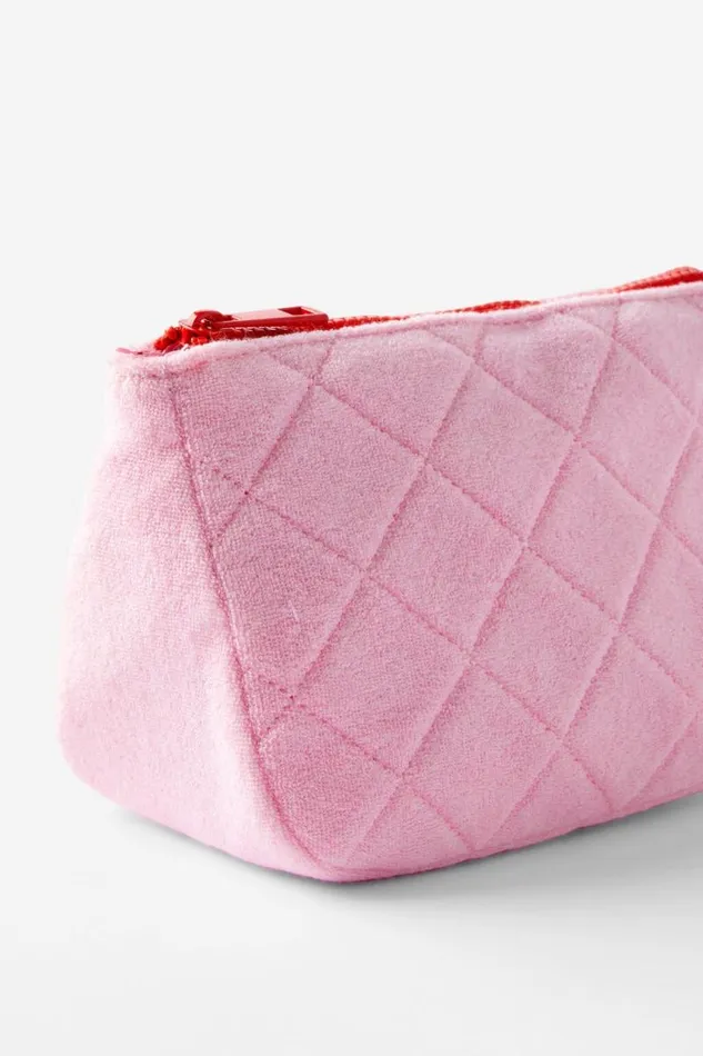 Cotton On AccessoriesandSlippers Body Make Up Bag Tender Touch Pink Terry 8211 Women Cotton On AccessoriesandSlippers Body Make Up Bag Tender Touch Pink Terry 8211 Women