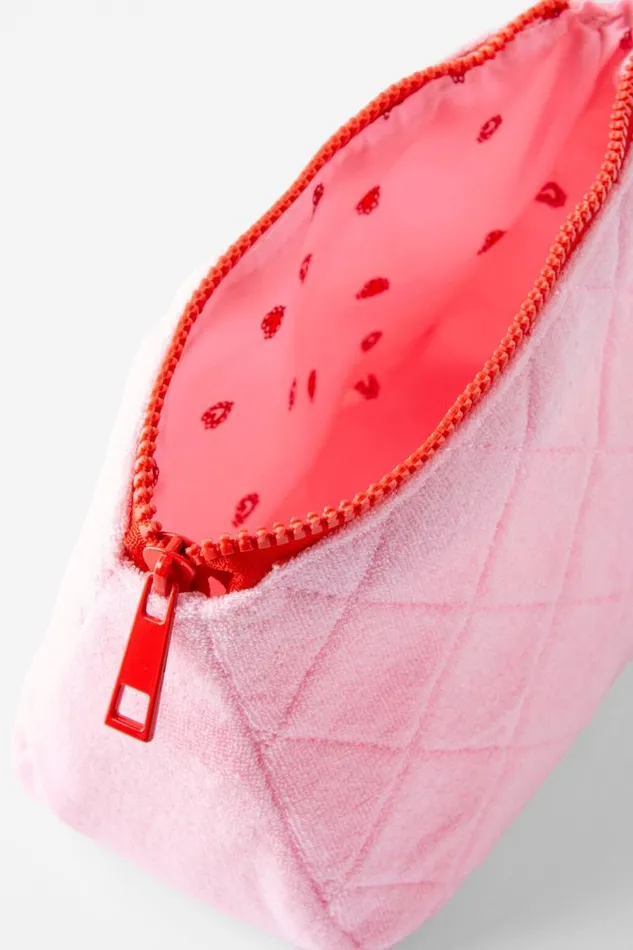 Cotton On AccessoriesandSlippers Body Make Up Bag Tender Touch Pink Terry 8211 Women Cotton On AccessoriesandSlippers Body Make Up Bag Tender Touch Pink Terry 8211 Women