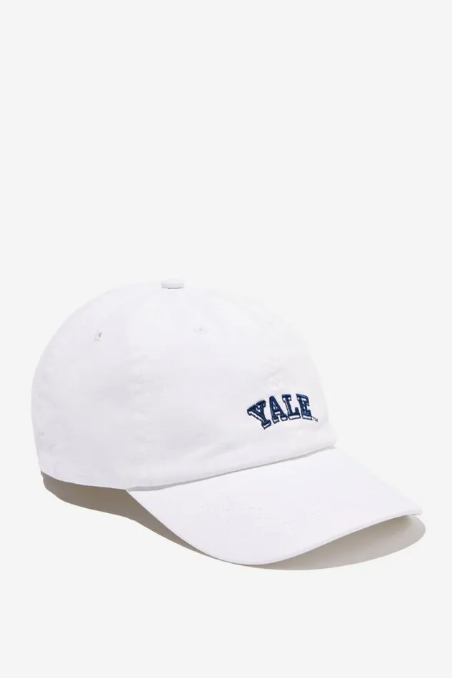 Cotton On Hats and Beanies Special Edition Dad Hat Lcn Yal Whiteyale Arch 8211 Men