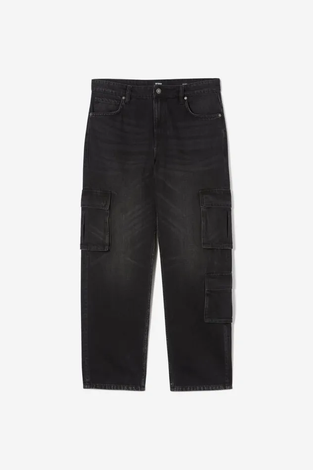 Cotton On Jeans Baggy Jean Cargo Faded Black 8211 Men Cotton On Jeans Baggy Jean Cargo Faded Black 8211 Men