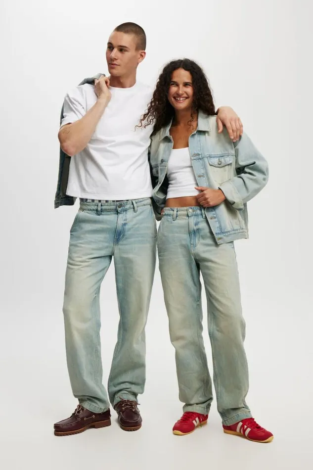 Cotton On Jeans Baggy Jean Carpenter Halen Blue 8211 Men Cotton On Jeans Baggy Jean Carpenter Halen Blue 8211 Men