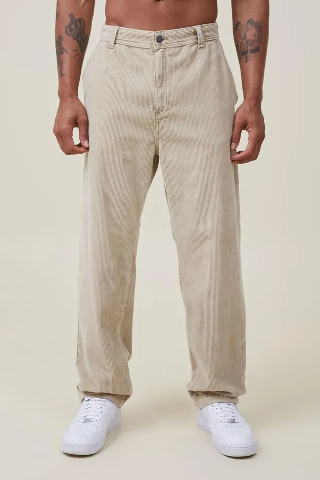 Cotton On Jeans Loose Fit Pant Sand Cord 8211 Men Cotton On Jeans Loose Fit Pant Sand Cord 8211 Men