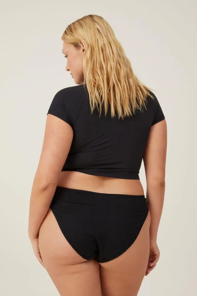 Cotton On Panties Organic Cotton Rib Bikini Brief Black 8211 Women Cotton On Panties Organic Cotton Rib Bikini Brief Black 8211 Women