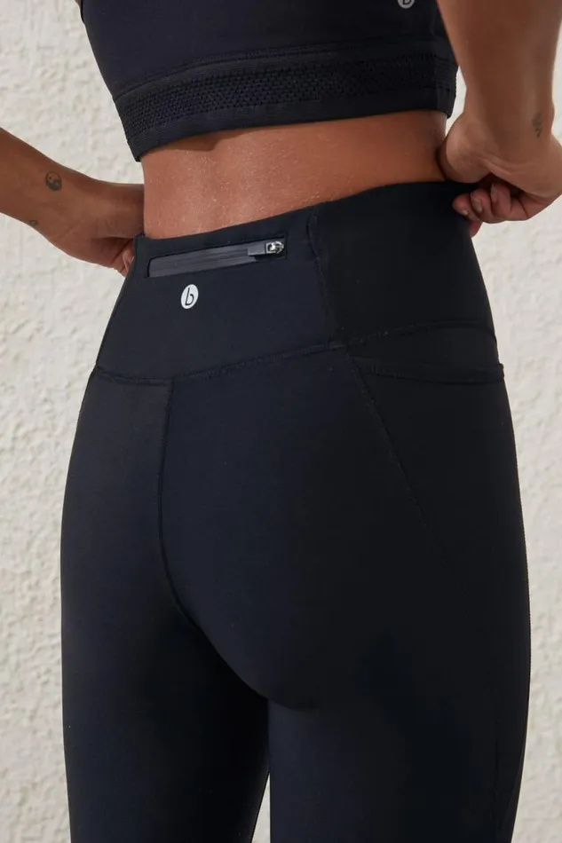 Cotton On Pants Fleece Lined Full Length Tight Black 8211 Women