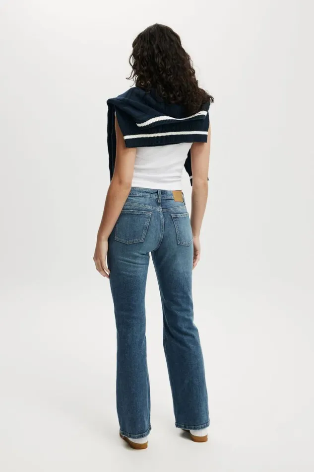 Cotton On Pants Stretch Bootcut Flare Jean Bottle Blue 8211 Women Cotton On Pants Stretch Bootcut Flare Jean Bottle Blue 8211 Women