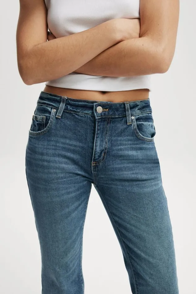 Cotton On Pants Stretch Bootcut Flare Jean Bottle Blue 8211 Women Cotton On Pants Stretch Bootcut Flare Jean Bottle Blue 8211 Women