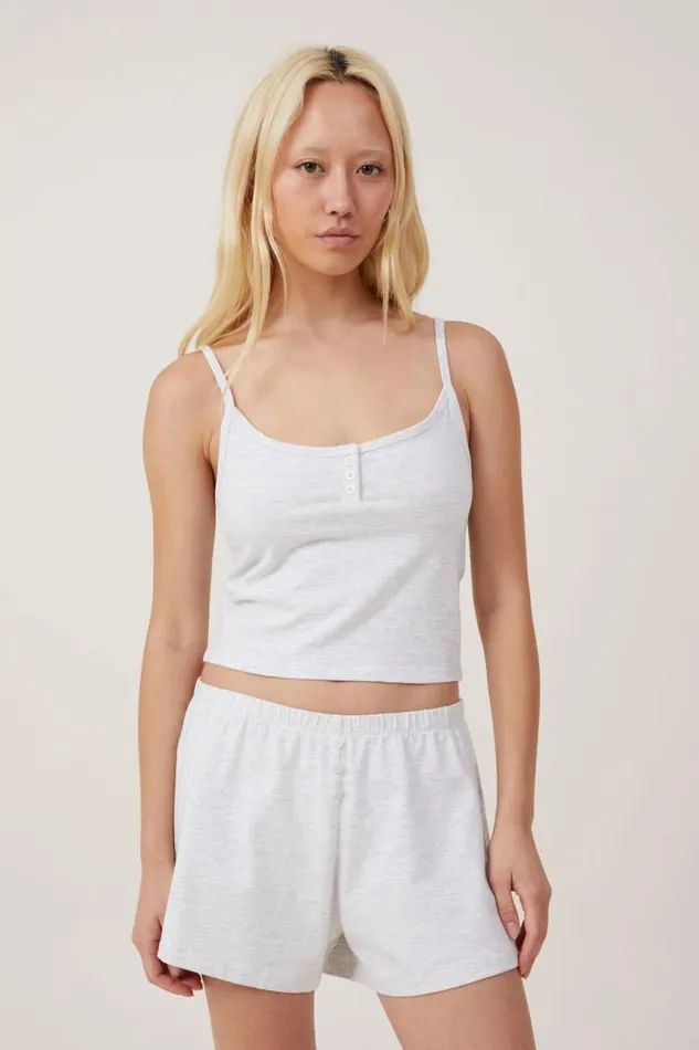 Cotton On Shorts Peached Jersey Short Light Grey Marle 8211 Women Cotton On Shorts Peached Jersey Short Light Grey Marle 8211 Women