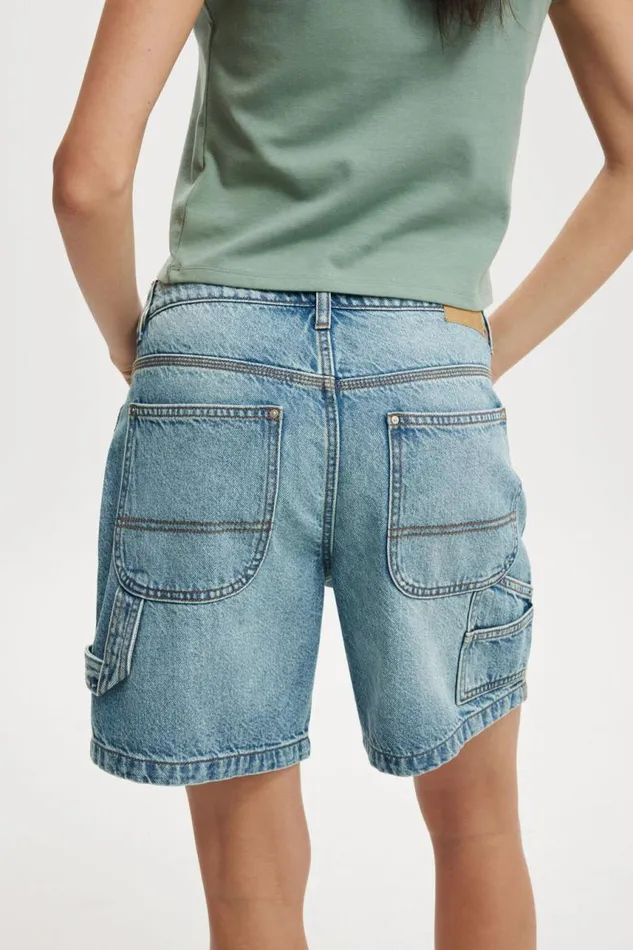 Cotton On Shorts Relaxed Denim Short Lake Bluecarpenter 8211 Women