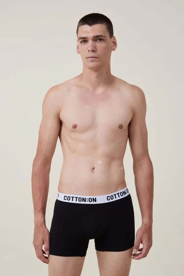 Cotton On Socks and Underwear Mens Organic Cotton Trunks Blackwhiteblack 8211 Men Cotton On Socks and Underwear Mens Organic Cotton Trunks Blackwhiteblack 8211 Men