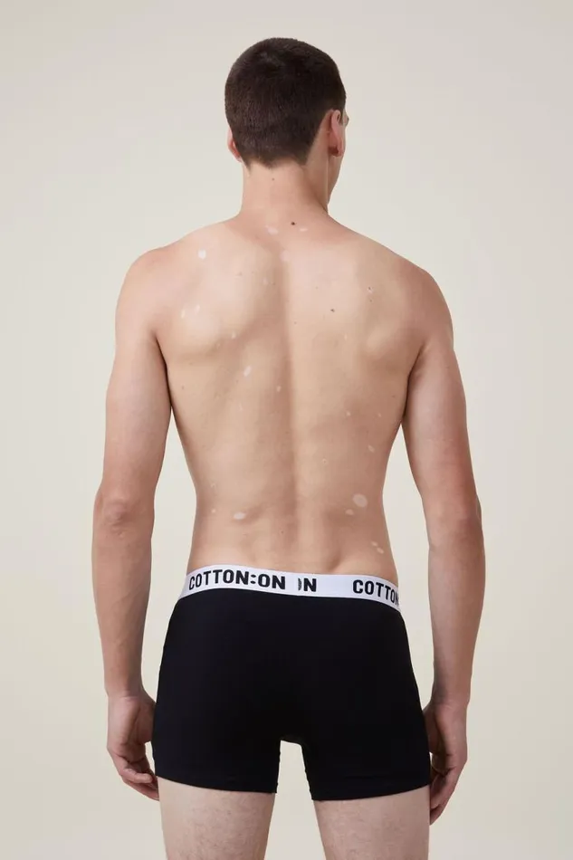 Cotton On Socks and Underwear Mens Organic Cotton Trunks Blackwhiteblack 8211 Men Cotton On Socks and Underwear Mens Organic Cotton Trunks Blackwhiteblack 8211 Men