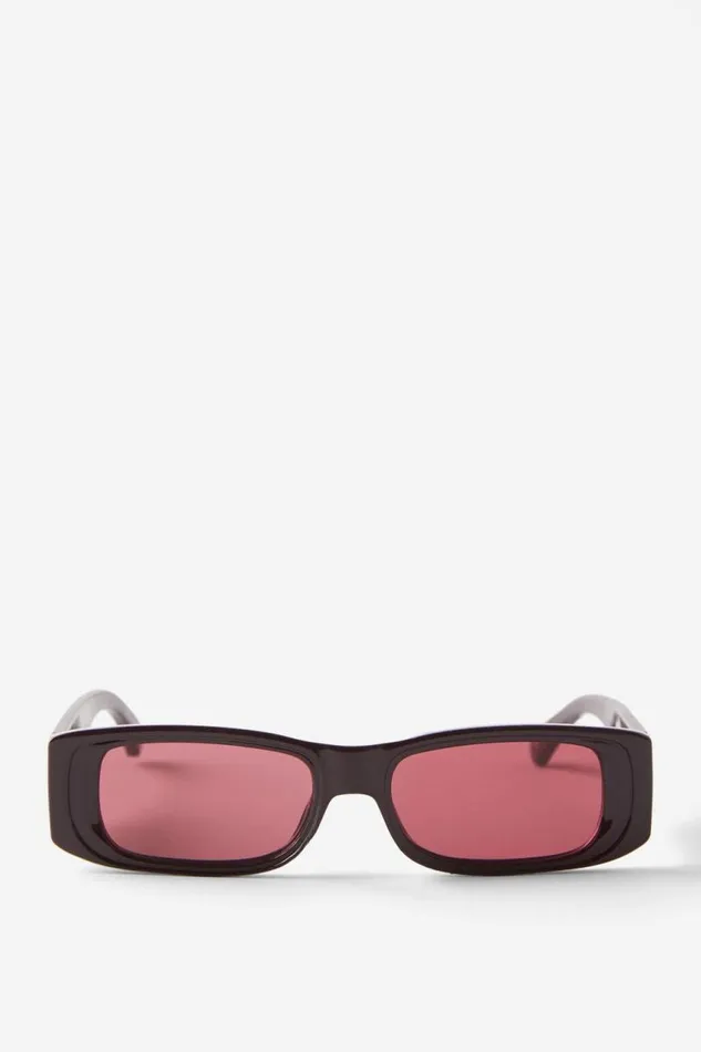 Cotton On Sunglasses Icon Sunglasses Deep Burgundyburgundy 8211 Men