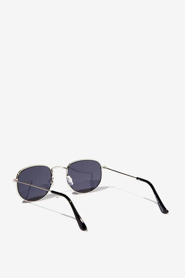 Cotton On Sunglasses Maria Metal Sunglasses Silverblack 8211 Women Cotton On Sunglasses Maria Metal Sunglasses Silverblack 8211 Women