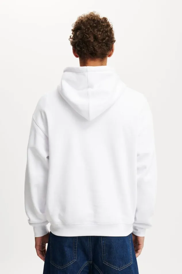 Cotton On Sweats and Hoodies Box Fit Graphic Hoodie Whitenashville 8211 Men Cotton On Sweats and Hoodies Box Fit Graphic Hoodie Whitenashville 8211 Men