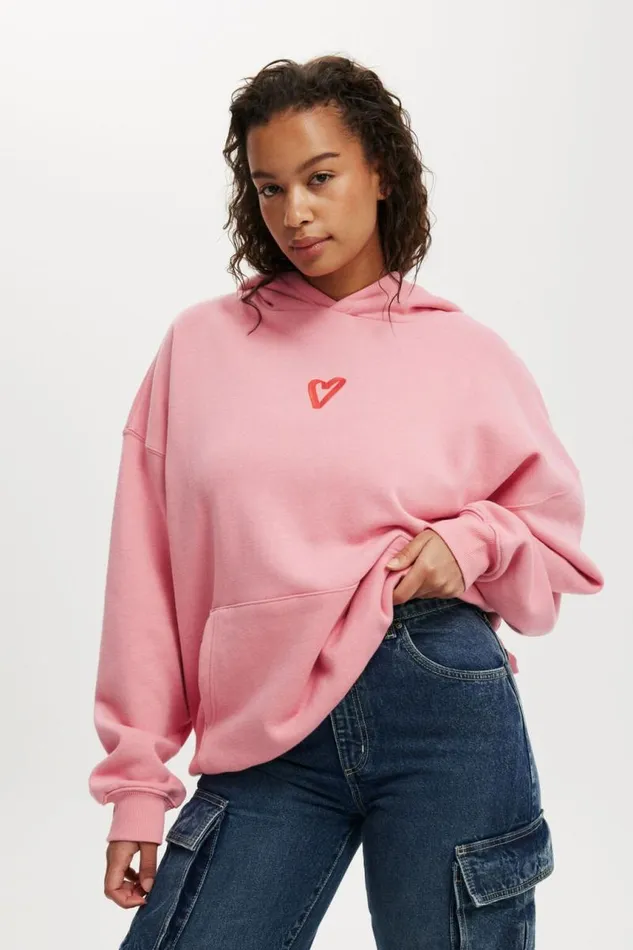 Cotton On SweatsandHoodies Classic Fleece Graphic Hoodie Not So Sweetprairie Pink 8211 Women Cotton On SweatsandHoodies Classic Fleece Graphic Hoodie Not So Sweetprairie Pink 8211 Women