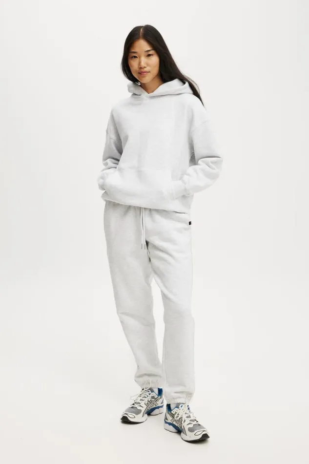Cotton On SweatsandHoodies Plush Premium Hoodie Cloudy Grey Marle 8211 Women Cotton On SweatsandHoodies Plush Premium Hoodie Cloudy Grey Marle 8211 Women