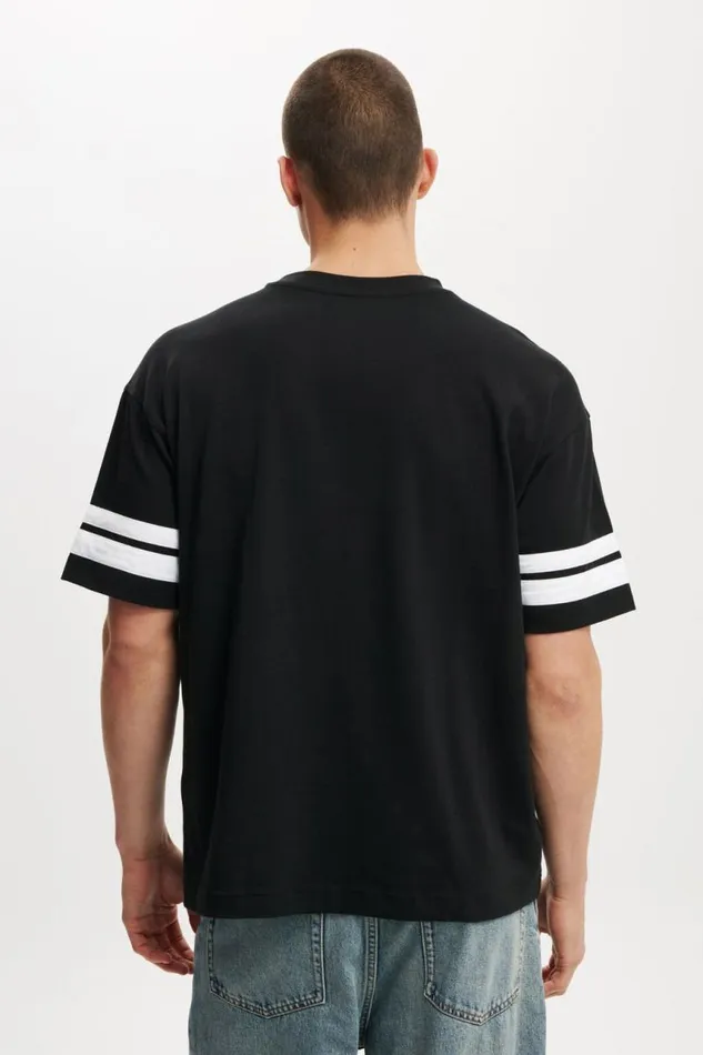 Cotton On Tees and Tanks Box Fit College TShirt Blackgreenwich Nyc 8211 Men Cotton On Tees and Tanks Box Fit College TShirt Blackgreenwich Nyc 8211 Men