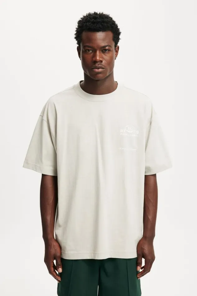 Cotton On Tees and Tanks Box Fit Graphic TShirt Smokepublic Gallerie 8211 Men