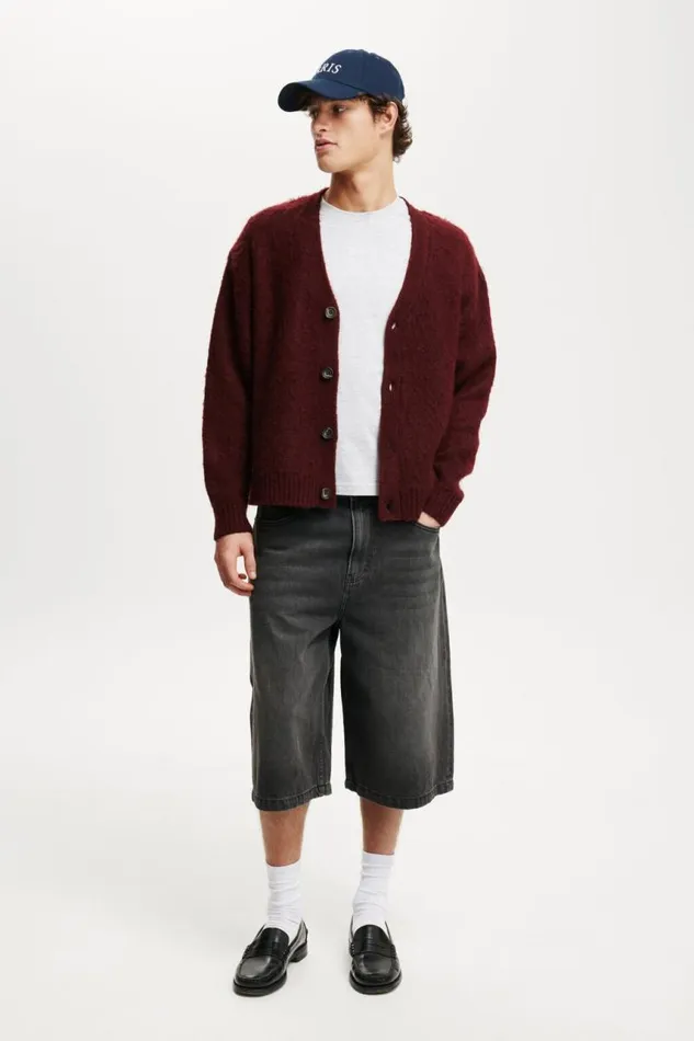 Cotton On Tees and Tanks Cropped Regular Fit TShirt Grey Marle 8211 Men Cotton On Tees and Tanks Cropped Regular Fit TShirt Grey Marle 8211 Men