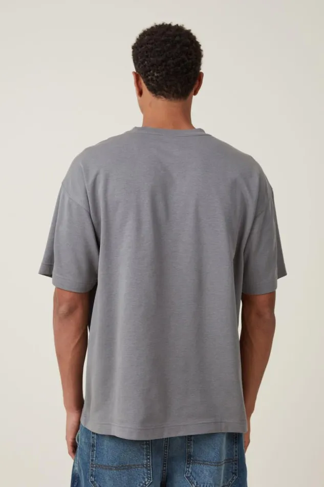 Cotton On Tees and Tanks Hyperweave TShirt Slate Stone 8211 Men Cotton On Tees and Tanks Hyperweave TShirt Slate Stone 8211 Men