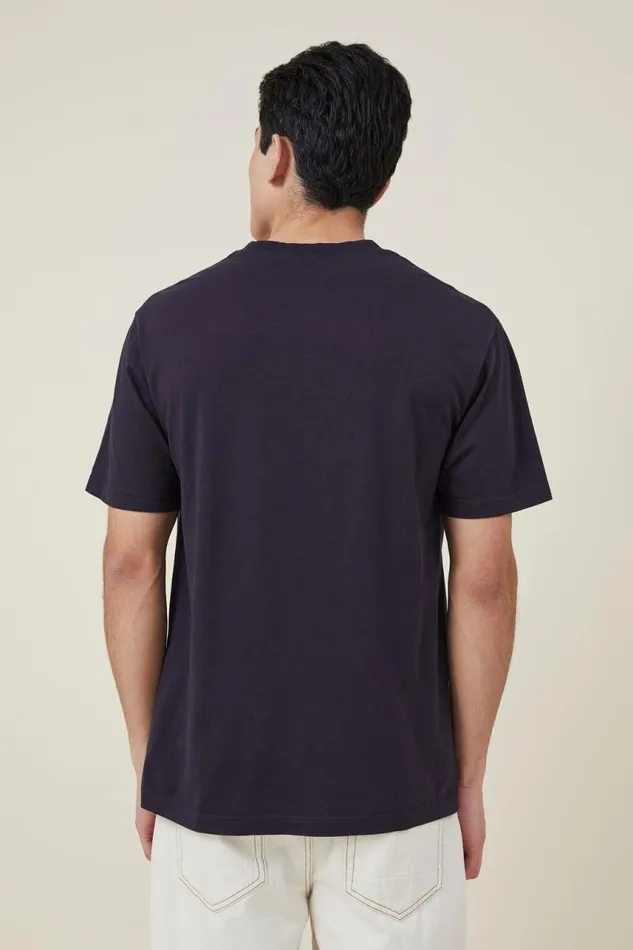 Cotton On Tees and Tanks Organic Loose Fit TShirt Ink Navy 8211 Men Cotton On Tees and Tanks Organic Loose Fit TShirt Ink Navy 8211 Men
