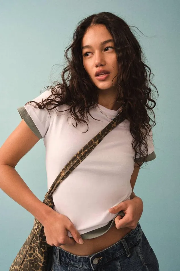 Cotton On Tops 90S Baby Tee White 8211 Women