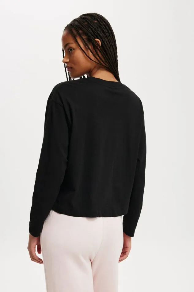 Cotton On Tops Classic Long Sleeve Graphic Tee Always For Ever Black 8211 Women Cotton On Tops Classic Long Sleeve Graphic Tee Always For Ever Black 8211 Women