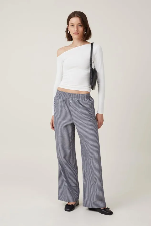 Cotton On Tops Essential Rib Asymmetric Long Sleeve Top Natural White 8211 Women Cotton On Tops Essential Rib Asymmetric Long Sleeve Top Natural White 8211 Women
