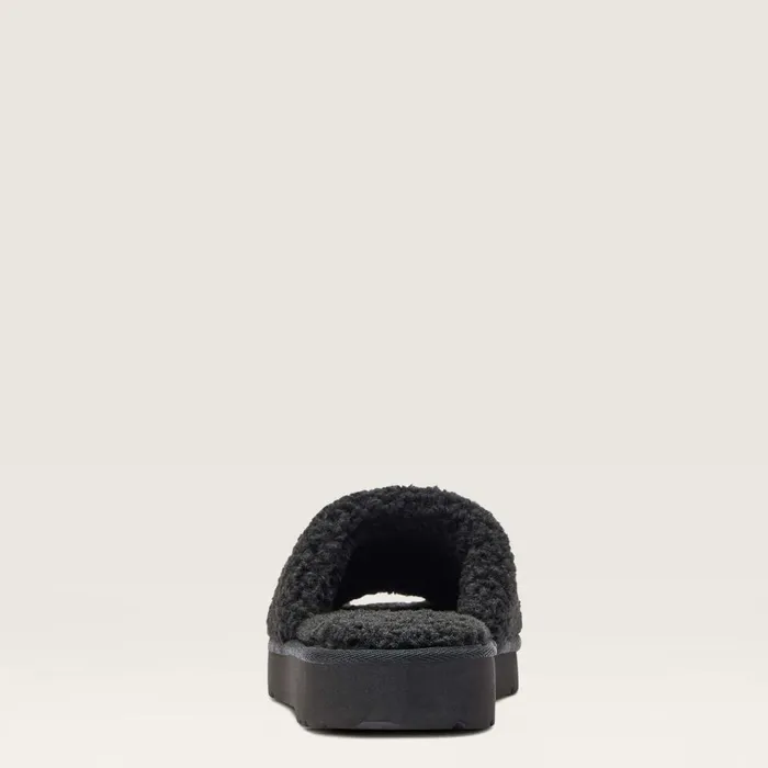 Cozy Chic Square Toe Slipper Fuzzy Black Women Ariat Slippers Cozy Chic Square Toe Slipper Fuzzy Black Women Ariat Slippers