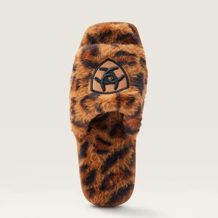 Cozy Chic Square Toe Slipper Fuzzy Leopard Print Women Ariat Slippers Cozy Chic Square Toe Slipper Fuzzy Leopard Print Women Ariat Slippers