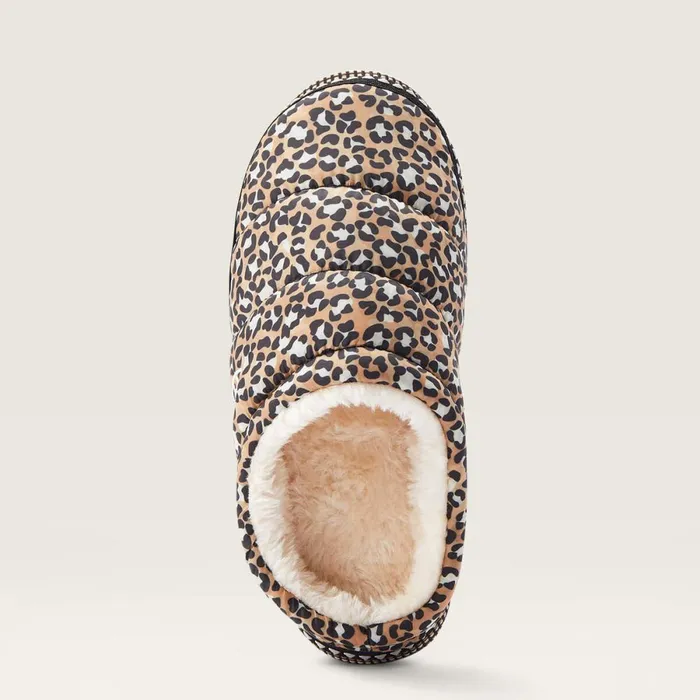 Crius Clog Slipper Tan Leopard Print Women Ariat Slippers Crius Clog Slipper Tan Leopard Print Women Ariat Slippers