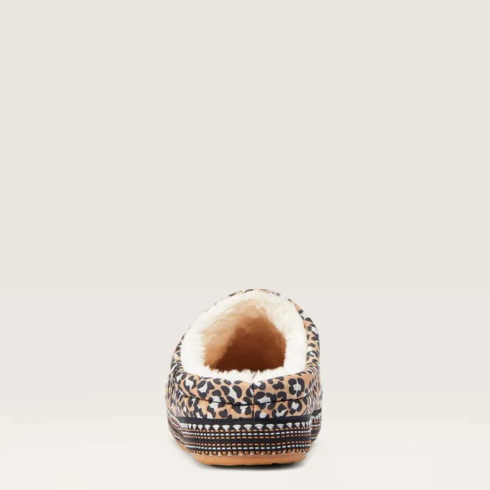 Crius Clog Slipper Tan Leopard Print Women Ariat Slippers Crius Clog Slipper Tan Leopard Print Women Ariat Slippers