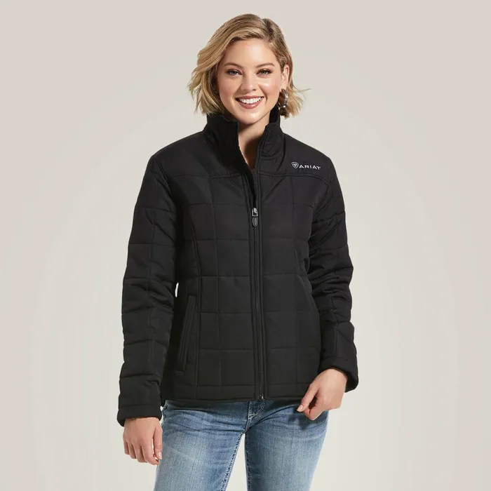 Crius Insulated Jacket Black Women Ariat Jackets and Vests