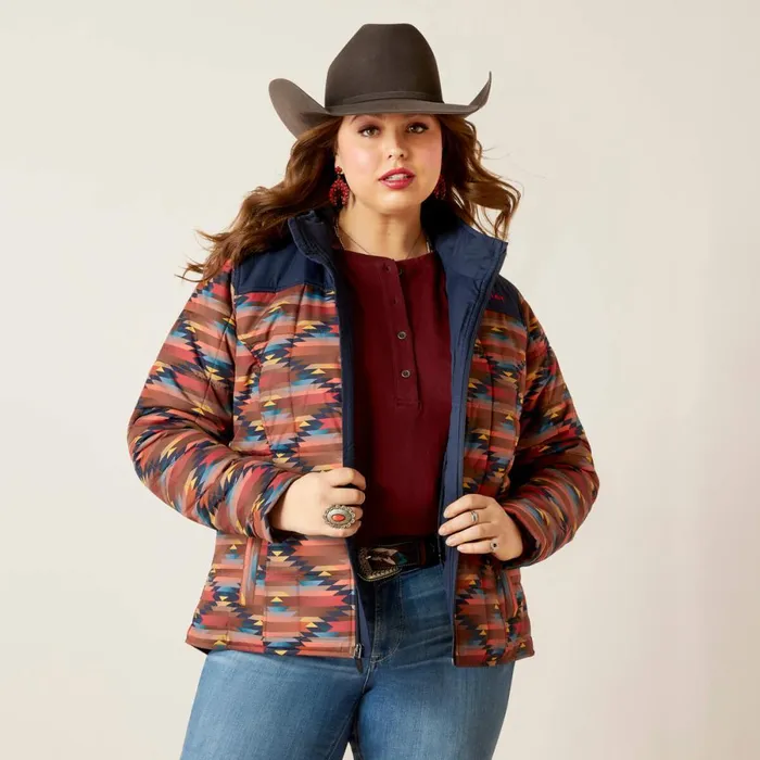 Crius Insulated Jacket Mirage Print Women Ariat Jackets and Vests Crius Insulated Jacket Mirage Print Women Ariat Jackets and Vests