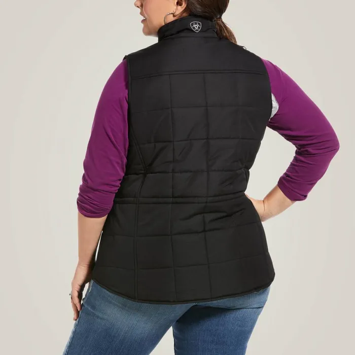 Crius Insulated Vest Black Women Ariat Jackets and Vests Crius Insulated Vest Black Women Ariat Jackets and Vests