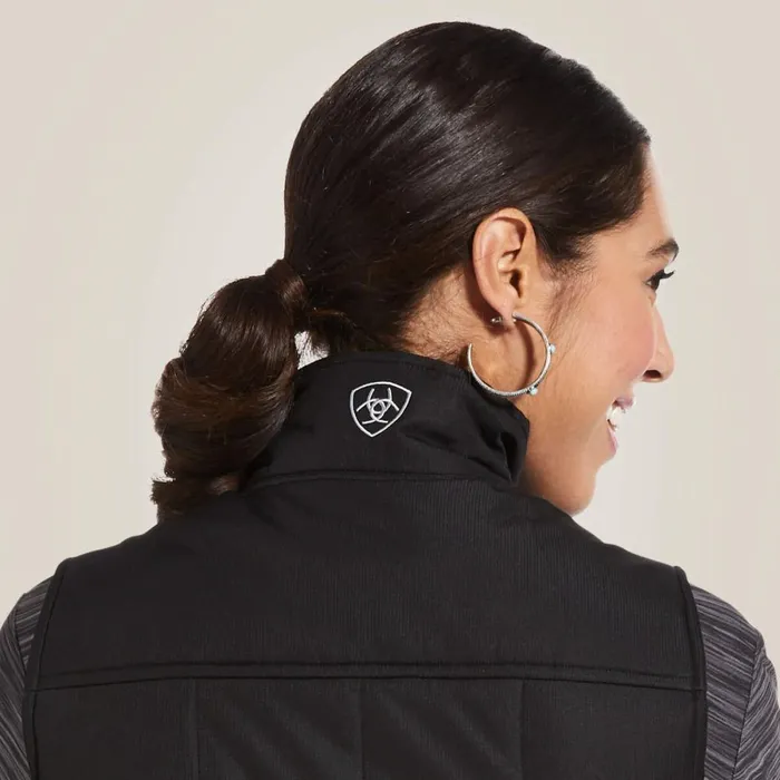 Crius Insulated Vest Black Women Ariat Jackets and Vests Crius Insulated Vest Black Women Ariat Jackets and Vests