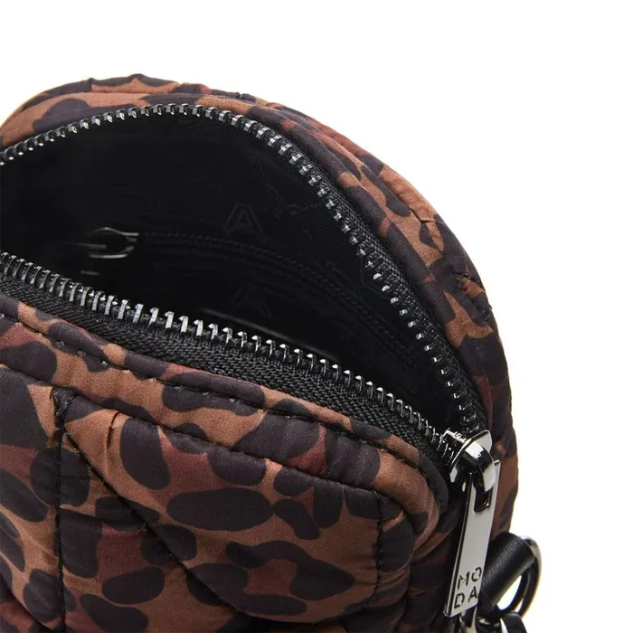 Crossbody Bags Women Moda In Pelle Ashtyn Bag Dark Leopard Nylon