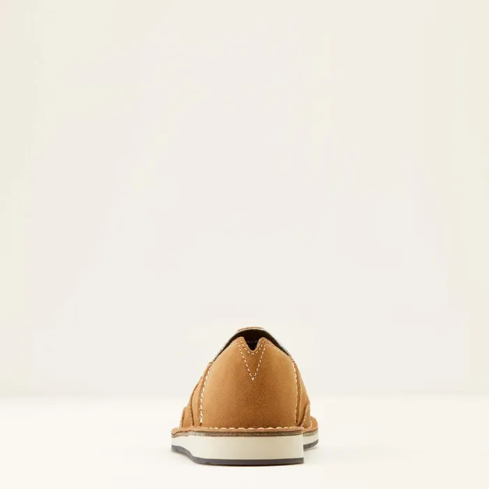 Cruiser Dark Tan Suedecream Cheetah Hair On Women Ariat Shoes and Sneakers