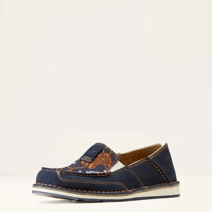 Cruiser Navy Blue Suede Saddle Up Print Women Ariat Shoes and Sneakers Cruiser Navy Blue Suede Saddle Up Print Women Ariat Shoes and Sneakers