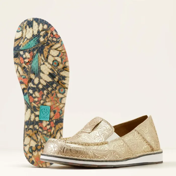 Cruiser Pearl Floral Emboss Women Ariat Shoes and Sneakers