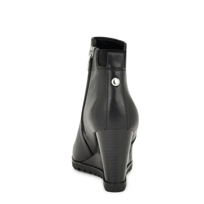 Curtis Wedge Booties Black Women Nine West Boots and Booties Curtis Wedge Booties Black Women Nine West Boots and Booties