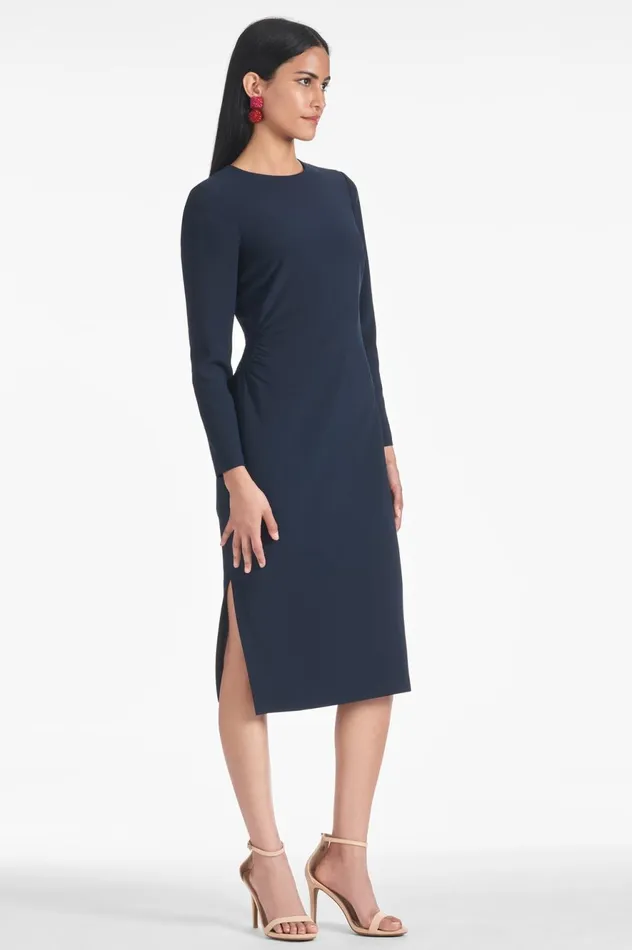 Dee Dress 8211 Dark Midnight Women Sachin and Babi Long Sleeve