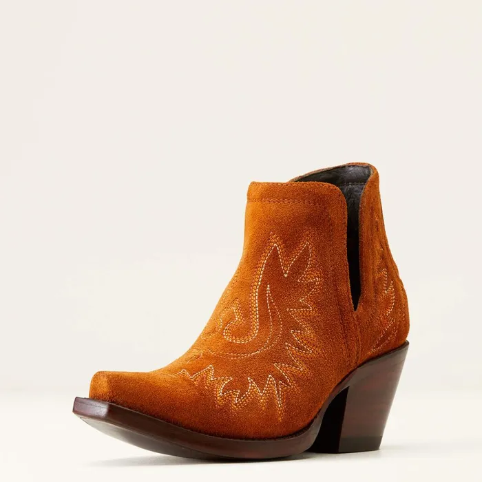 Dixon Bootie Penny Suede Women Ariat Western Boots