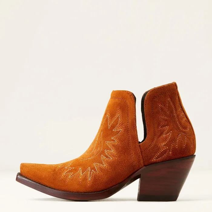Dixon Bootie Penny Suede Women Ariat Western Boots Dixon Bootie Penny Suede Women Ariat Western Boots
