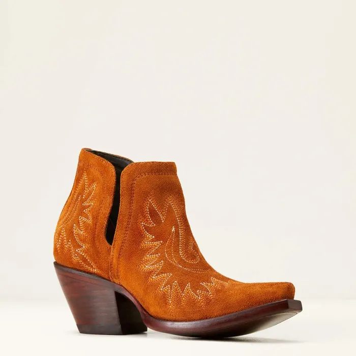 Dixon Bootie Penny Suede Women Ariat Western Boots Dixon Bootie Penny Suede Women Ariat Western Boots