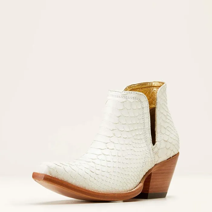 Dixon Python Western Boot Classic White Women Ariat Western Boots